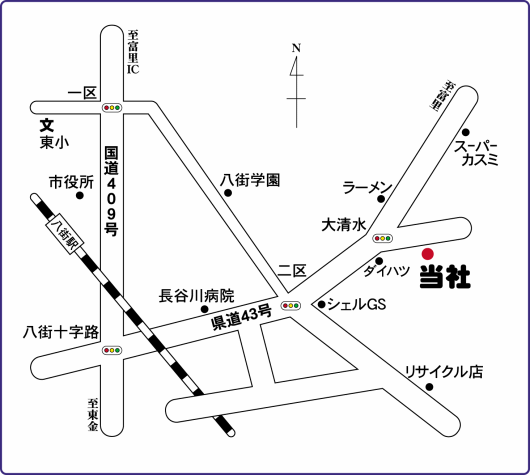 アクセスマップ
